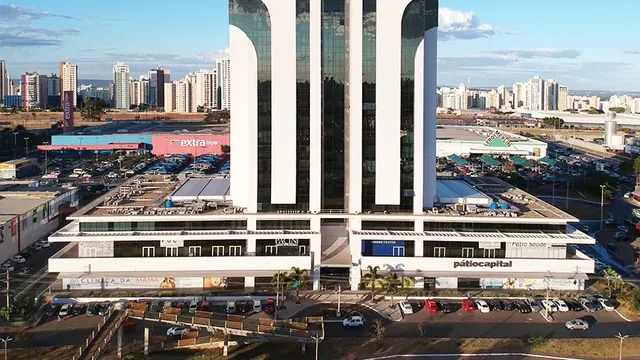 Fachada da unidade Taguatinga, Edifício Pátio Capital
